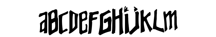 Young Zaphod Font LOWERCASE