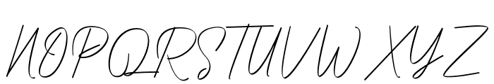 YoungSignature Font UPPERCASE
