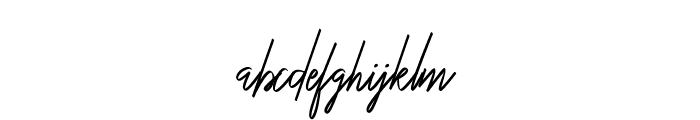 YoungSignature Font LOWERCASE