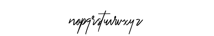 YoungSignature Font LOWERCASE