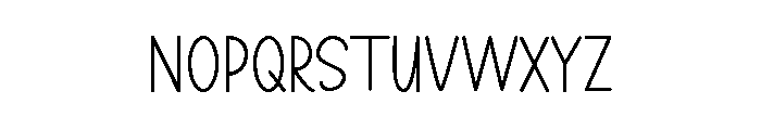 Your Dream1 Font LOWERCASE