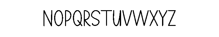 Your Dream2 Font LOWERCASE