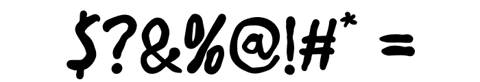 Youth Crew DEMO Font OTHER CHARS