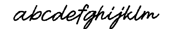 Youth Richfield Demo Version Font LOWERCASE
