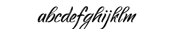 Youth Touch DEMO Regular Font LOWERCASE