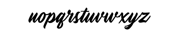 YoutherScript Font LOWERCASE