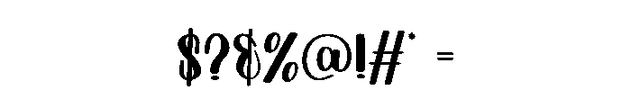 Youthful Font OTHER CHARS