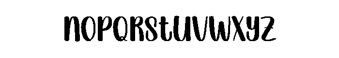 Youthful Font LOWERCASE