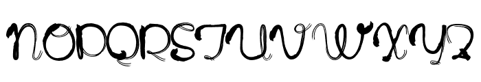 Youyu Regular Font UPPERCASE
