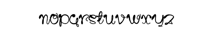 Youyu Regular Font LOWERCASE