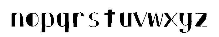 yomom Font LOWERCASE