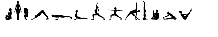 Yoga Studio Regular Font UPPERCASE