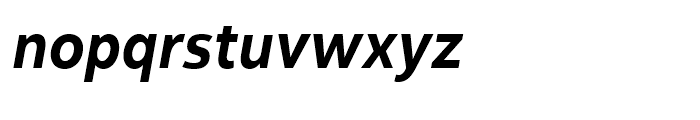 Yorkten Cond Demi Italic Font LOWERCASE