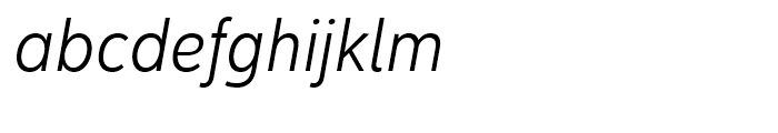 Yorkten Cond Light Italic Font LOWERCASE