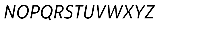 Yorkten Cond Regular Italic Font UPPERCASE