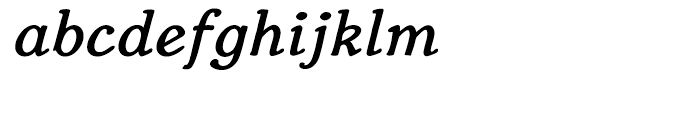 Youbee Bold Italic Font LOWERCASE
