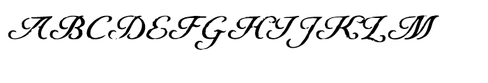 Youngblood Antique Regular Font UPPERCASE