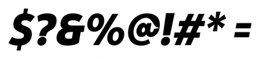 Yorkten Condensed Black Italic Font OTHER CHARS