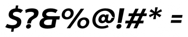 Yorkten Extended Bold Italic Font OTHER CHARS