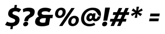Yorkten ExtraBold Italic Font OTHER CHARS