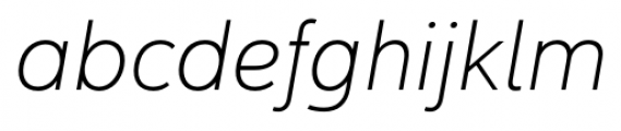 Yorkten Thin Italic FONT