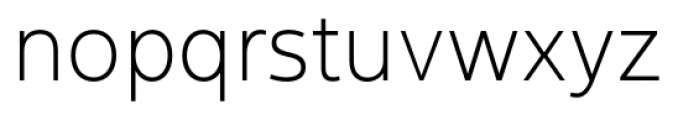 Yorkten Thin Font LOWERCASE