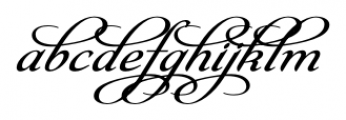 Youngblood Regular Font LOWERCASE