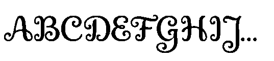 Yodia Mangesti Font UPPERCASE