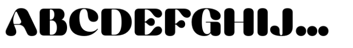 Yodnam Black Font UPPERCASE
