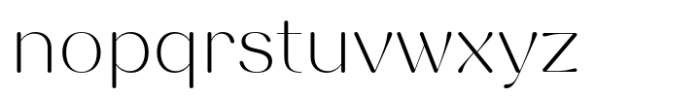Yodnam Extra Light Font LOWERCASE