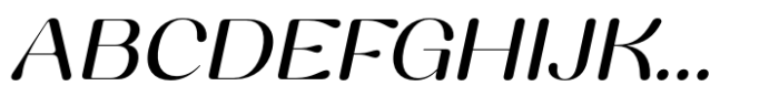 Yodnam Italic Font UPPERCASE
