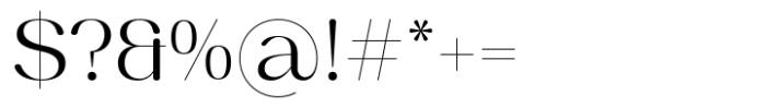 Yodnam Light Font OTHER CHARS