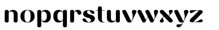 Yodnam Semi Bold Font LOWERCASE