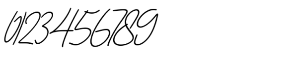 Yogyakarta Paradise Italic Font OTHER CHARS