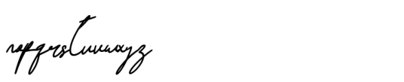 Yogyakarta Paradise Italic Font LOWERCASE