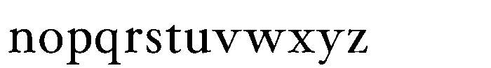 Yoin Kana DB Font LOWERCASE