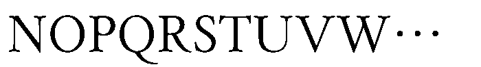 Yoin Kana M Font UPPERCASE