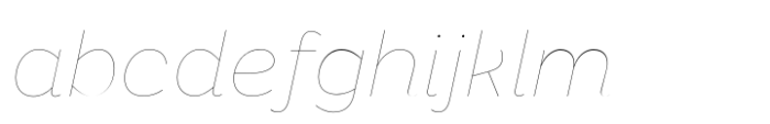 Yolk Hairline Italic FONT
