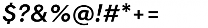 Yolk Semibold Italic Font OTHER CHARS