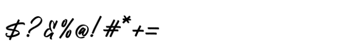 Yollenda Font OTHER CHARS