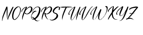 Yonella Regular Font UPPERCASE