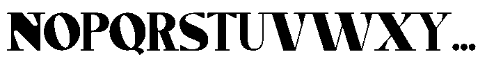 Yonex Avoid Font UPPERCASE