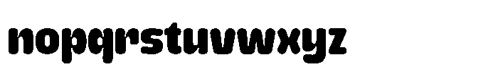 Yorkmade Pro Extra Bold Font LOWERCASE