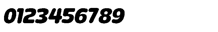 Yorkmade Pro Yorkmade Oblique Bold Font OTHER CHARS