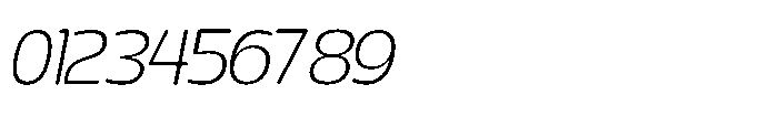 Yorkmade Pro Yorkmade Oblique Extra Light Font OTHER CHARS
