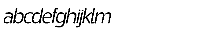 Yorkmade Pro Yorkmade Oblique Light FONT