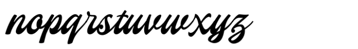 Yorkson Font LOWERCASE