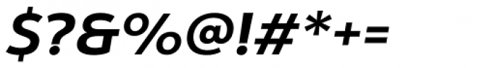Yorkten Extended Bold Italic Font OTHER CHARS