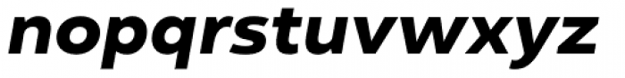 Yorkten Extended Extra Bold Italic Font LOWERCASE