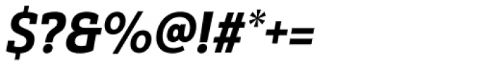 Yorkten Slab Condensed Black Italic Font OTHER CHARS